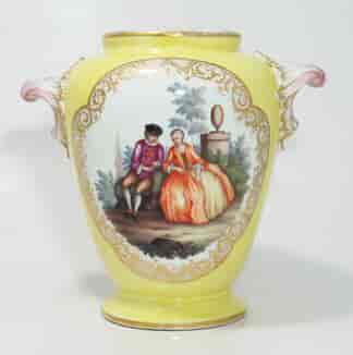 Furstenberg vase with fine figure painting, C. 1780 -0