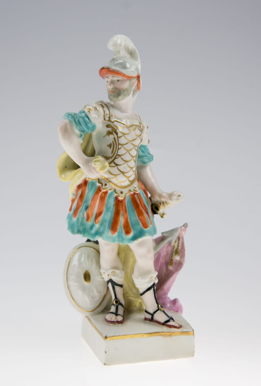 Derby figure of Mars, circa 1780 -0