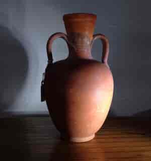 Roman redware vase, 2nd - 3rd century AD -0