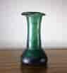 Roman glass flask, sea green, 4th-5th century AD -6738