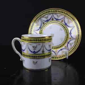 Nast coffee cup & saucer, classical, c.1785 -2083
