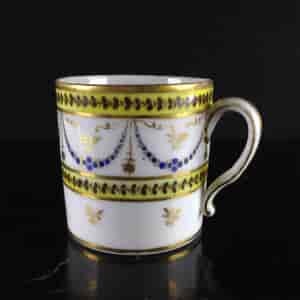 Nast coffee cup & saucer, classical, c.1785 -2087