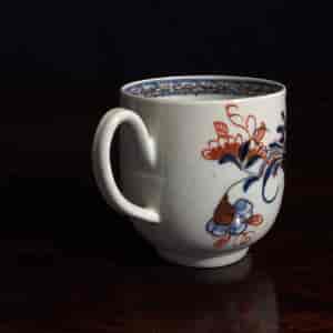 Liverpoool coffee cup, Bird on a Branch pattern, Christians c.1770 -659
