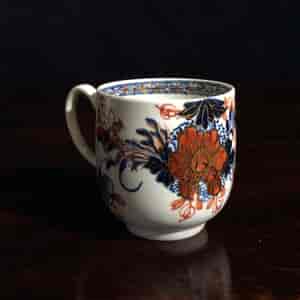 Liverpoool coffee cup, Bird on a Branch pattern, Christians c.1770 -0