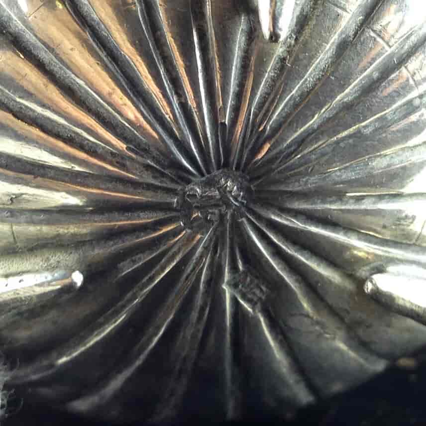 Swedish silver tripod vase, 18th century-2330