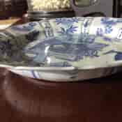 Chinese porcelain plate, scholars & deer, Kanxi c.1700 -683