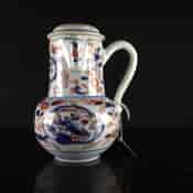 Chinese Export chocolate pot & cover, Imari pattern, c.1740 -2528