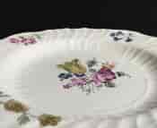 Chantilly plate with colourful flowers, C. 1755 -10623