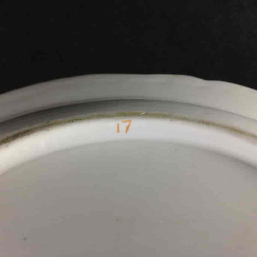 Doccia tin glaze plate, Tulip pattern Circa 1790 -2714