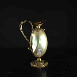Mother of pearl ewer, circa 1870-0