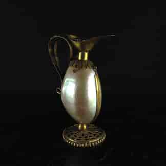 Mother of pearl ewer, c.1870-0
