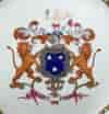 Armorial plate, arms of Murray, probably Spode c. 1800 -13201