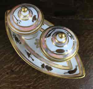 French porcelain boat shaped serving dish, C. 1790 -11937