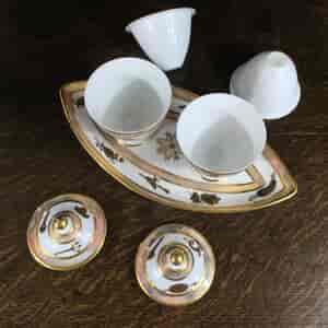 French porcelain boat shaped serving dish, C. 1790 -11940