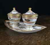 French porcelain boat shaped serving dish, C. 1790 -11941