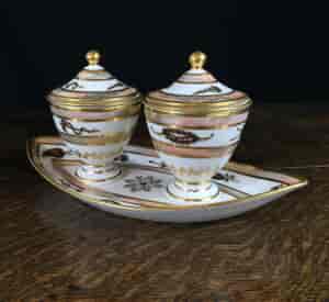 French porcelain boat shaped serving dish, C. 1790 -11941
