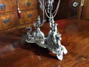 Victorian Glass table centre piece, c.1878. -284