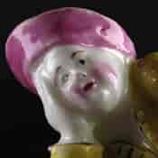 Mennecy snuff box, shepherd, C. 1760 -3235