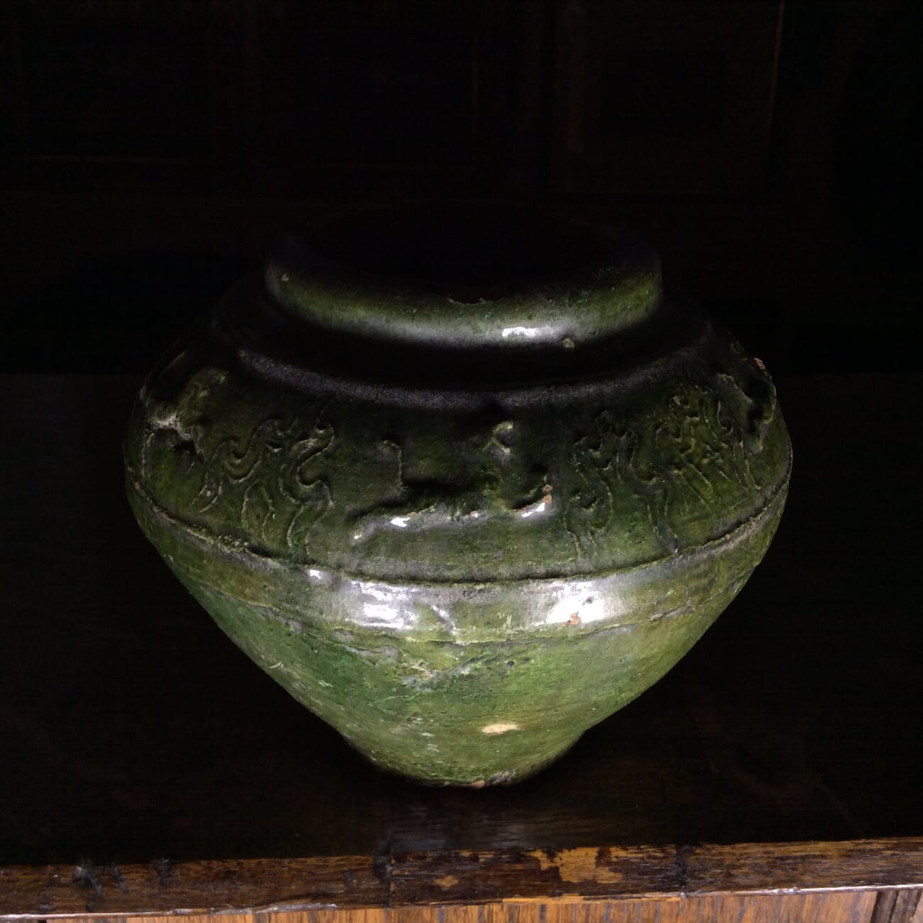 Han 'hunt' jar, 206BC-221AD -0