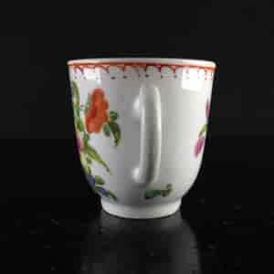 Bow coffee cup, flower painting, C. 1765 -3440