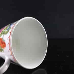 Bow coffee cup, flower painting, C. 1765 -3443