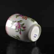 Bow coffee cup, flower painting, C. 1765 -3445