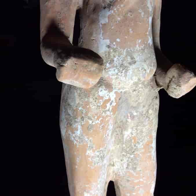 Tang figure of a foriegner, 8th century -903