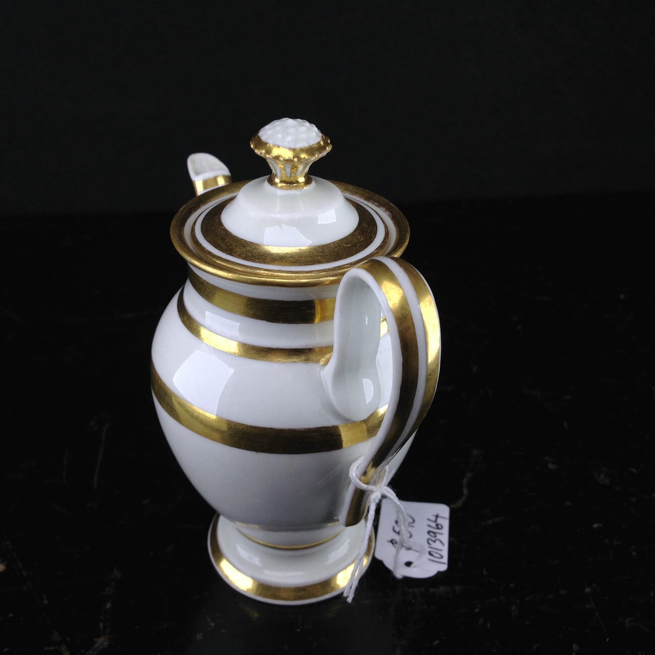 Vienna miniature coffee pot, cauliflower finial, c.1785 -3603