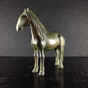 Japanese bronze horse, 18th century -967