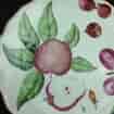 Chelsea plate with cut apple, C. 1755 -3807