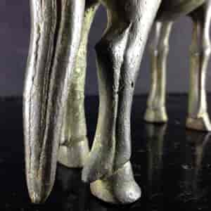 Japanese bronze horse, 18th century -977