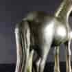 Japanese bronze horse, 18th century -978