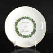 Vienna coffee cup & saucer, profile silhouette, c.1790 -1004