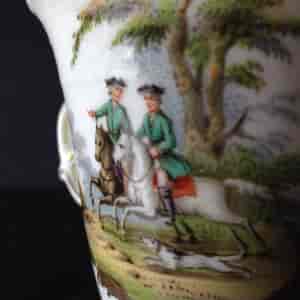 Berlin chocolate cup, hunt scenes, circa 1780 -1013