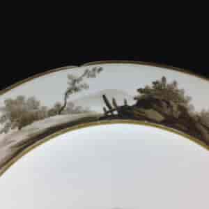 Coalport plate, London decorated by Charles Muss, c. 1810 -4564