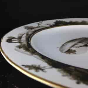 Coalport plate, London decorated by Charles Muss, c. 1810 -4567