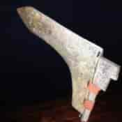 Chinese bronze Ge dagger-axe, Warring States, 722-481 BC -4678