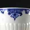 Saint-Cloud trembleuse cup & saucer, rare N mark, c.1725 -1056