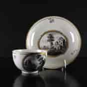 Frankenthal teacup & saucer, C. 1765 -1074