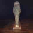 Rare female wooden shabti figure, C. 1100 BC -0
