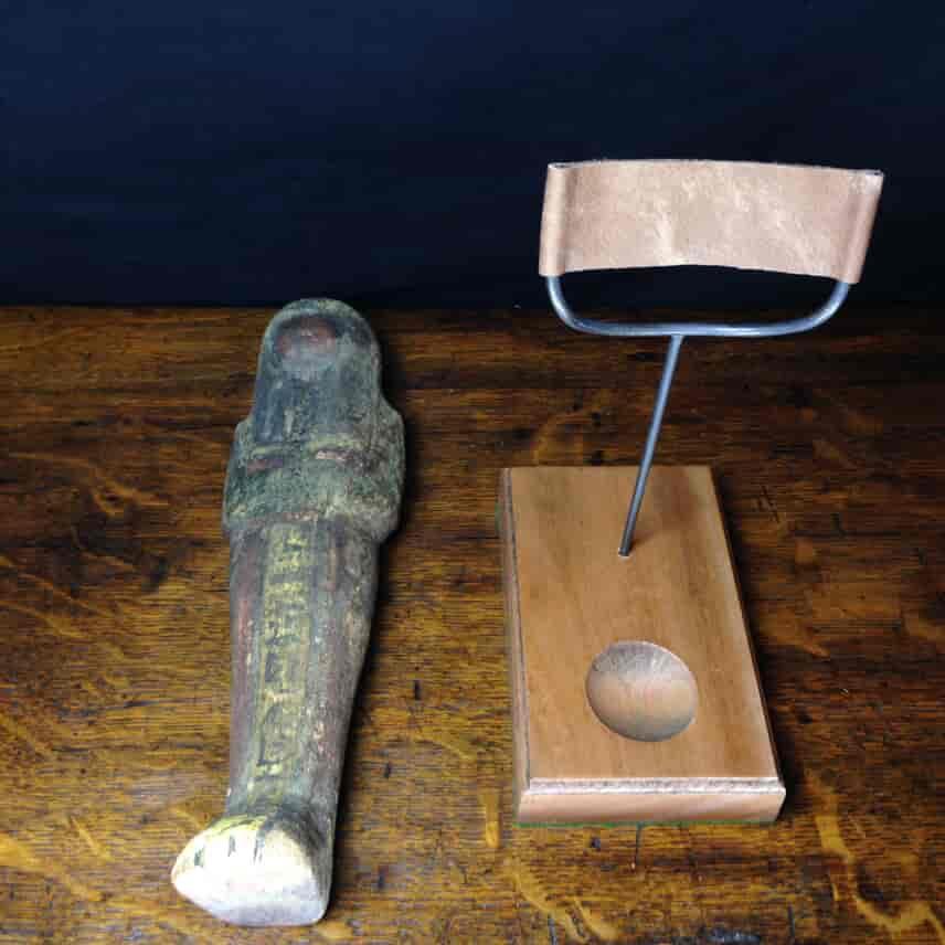 Rare female wooden shabti figure, C. 1100 BC -4891