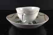 Wallendorf cup & saucer, marriage inscription, c. 1770 -1149
