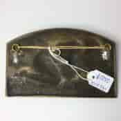 Desvignes, Louis - Bronze plaque - female nude - c. 1920 -5786