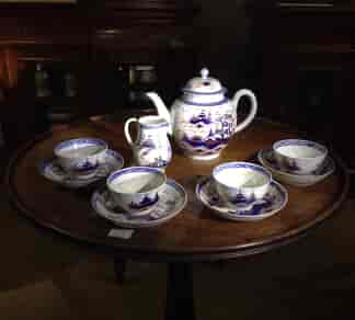 Liverpool tea service, Christian & Co, Chinese Landscapes, C. 1770 -0