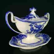 Rare Riley tureen from the Drapers Guild, C. 1820 -9407