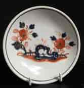 Doccia cup & saucer, Imari garden pattern, c. 1760 -10223