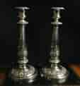 Pair of Old Sheffield Plate candle sticks, Matthew Boulton c.1816-0