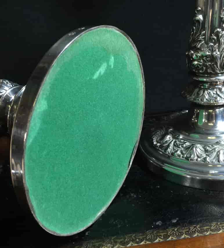 Pair of Old Sheffield Plate candle sticks, Matthew Boulton c.1816-10355