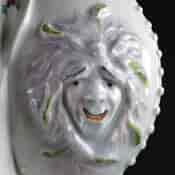 Rare early Derby figure of Minerva, pale family C. 1758 -1595