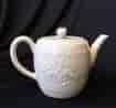 Worcester barrel shape teapot, rare Chinese Landscape pattern, c.1760 -20026